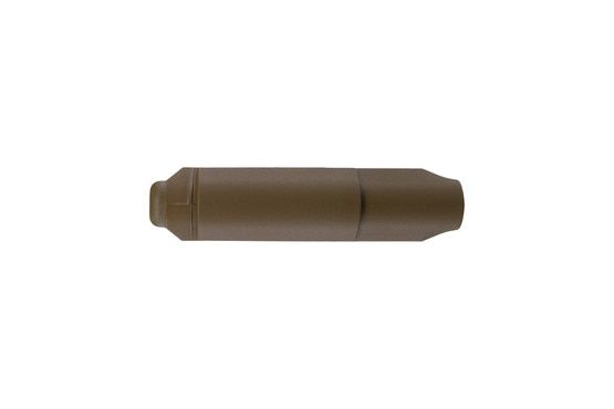 B5 Systems AR-15 Collapsible Precision Stock, Coyote Brown - Top View